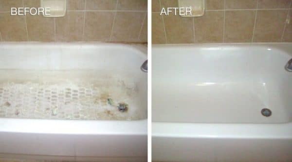 Cleaning-Bathtub